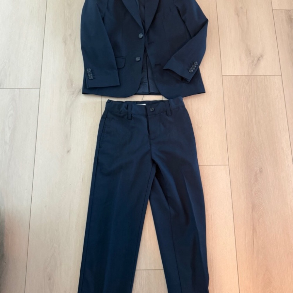 Cat & Jack Navy Blazer and Pants Set